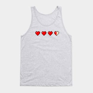 8-Bit Hearts Tank Top